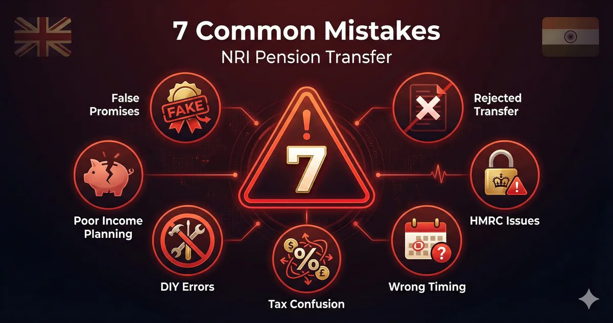 Common mistakes NRIs make on pensions